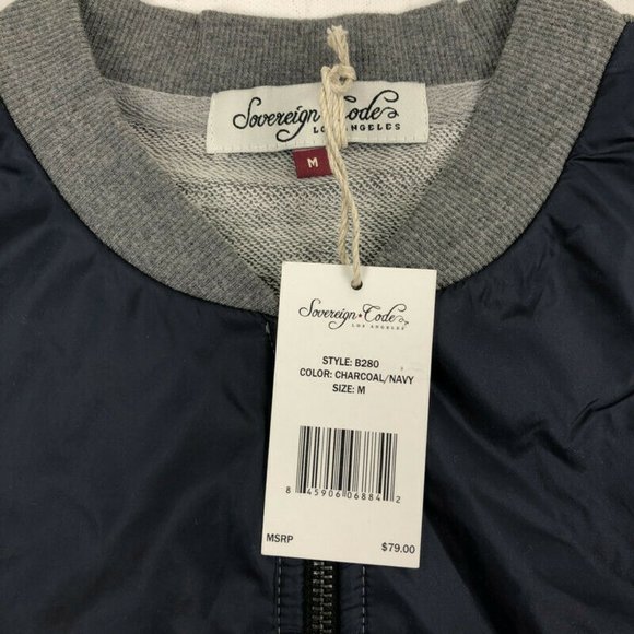 Sovereign Code Mens Full Zip Jacket Casual Medium - Picture 2 of 4